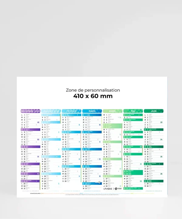Banque Demi-format 430 x 335 mm REF 105